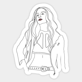 Melanie Scrofano Wynonna Earp Sticker